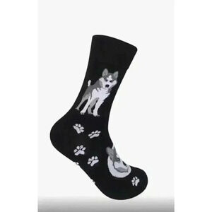 Funatic Siberian Husky Socks Canine Dog Pet Lovers Gift